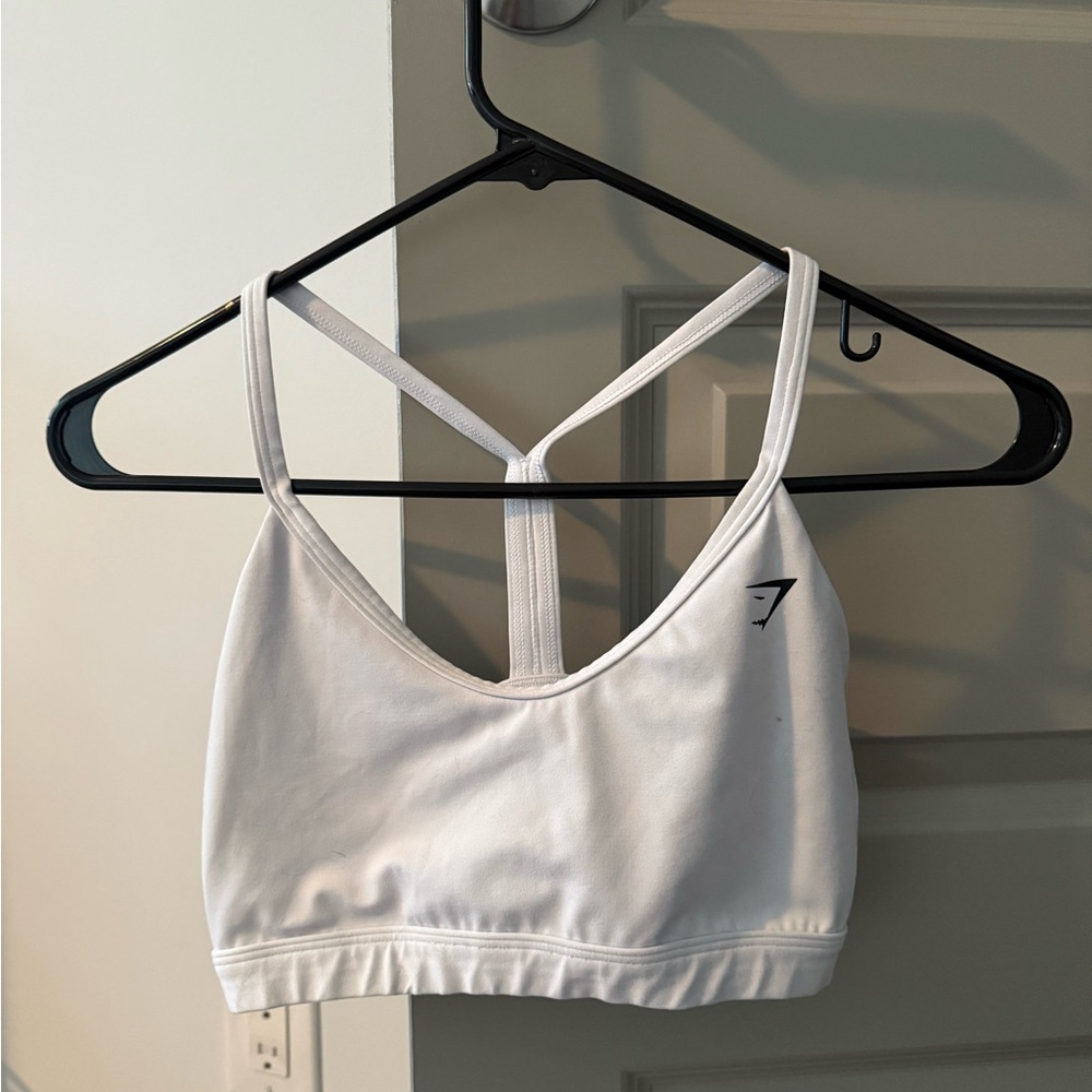 Gymshark White Sports Bra